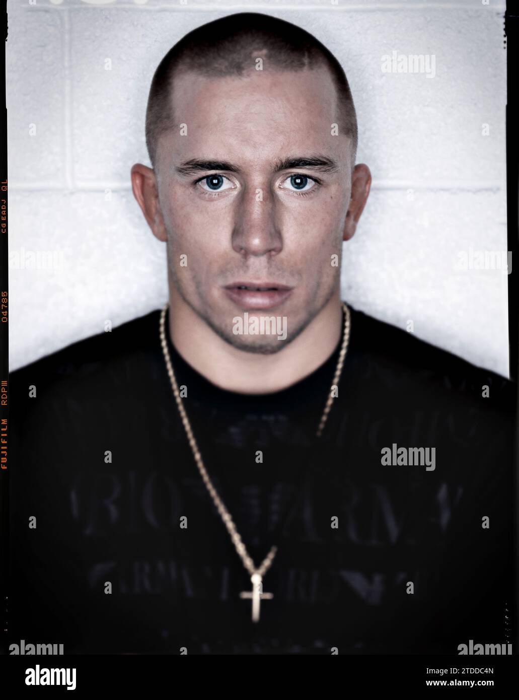 UFC-Weltergewicht-Champion George St.Pierre UFC. Stockfoto