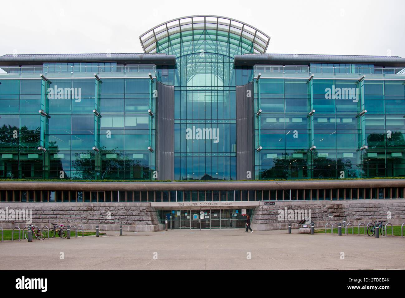 Vancouver, Kanada – September 3,2021: Das Gebäude der Walter C Koerner Library in UBC Stockfoto