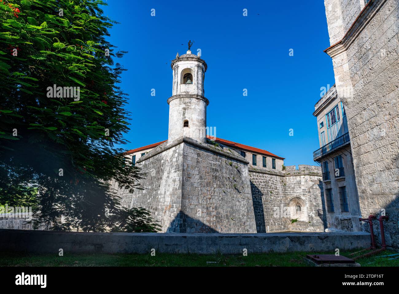 Havanna Burg der Königlichen Streitkräfte (Castillo de la Real Fuerza), UNESCO-Weltkulturerbe, Havanna, Kuba, Westindien, Mittelamerika Stockfoto
