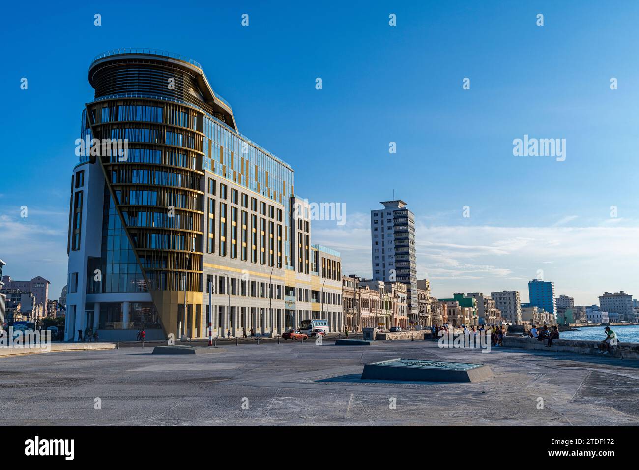 Berühmte Malecon, Havanna, Kuba, Westindien, Mittelamerika Stockfoto