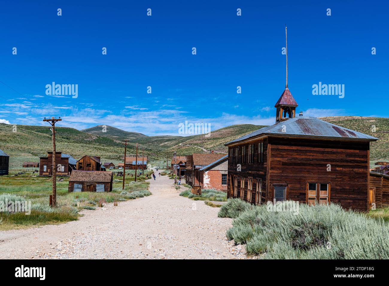 Geisterstadt Bodie, Sierra Nevada, Kalifornien, Vereinigte Staaten von Amerika, Nordamerika Stockfoto