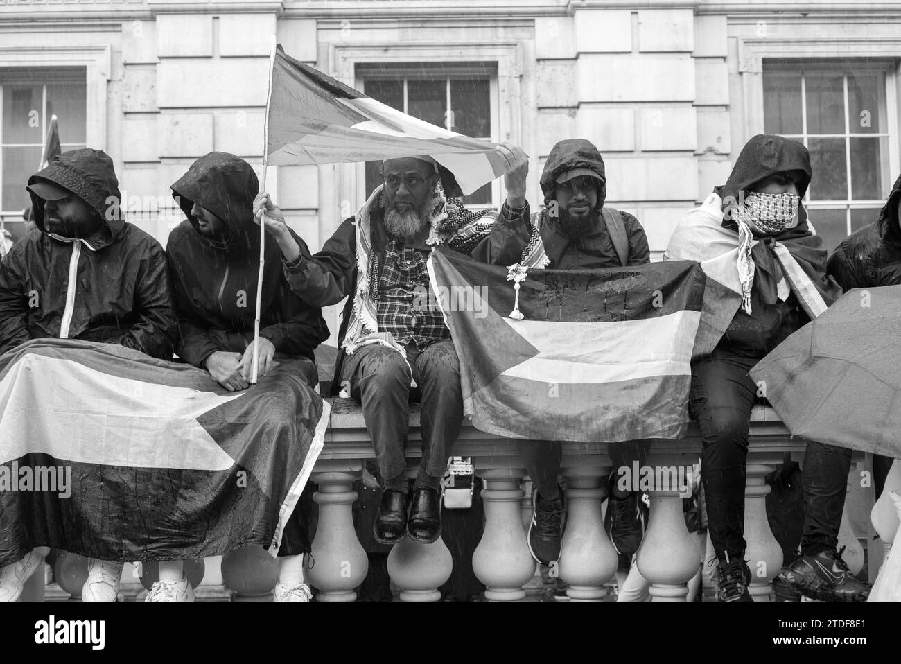 Pro-Palästina-Demonstration in London/Großbritannien Stockfoto