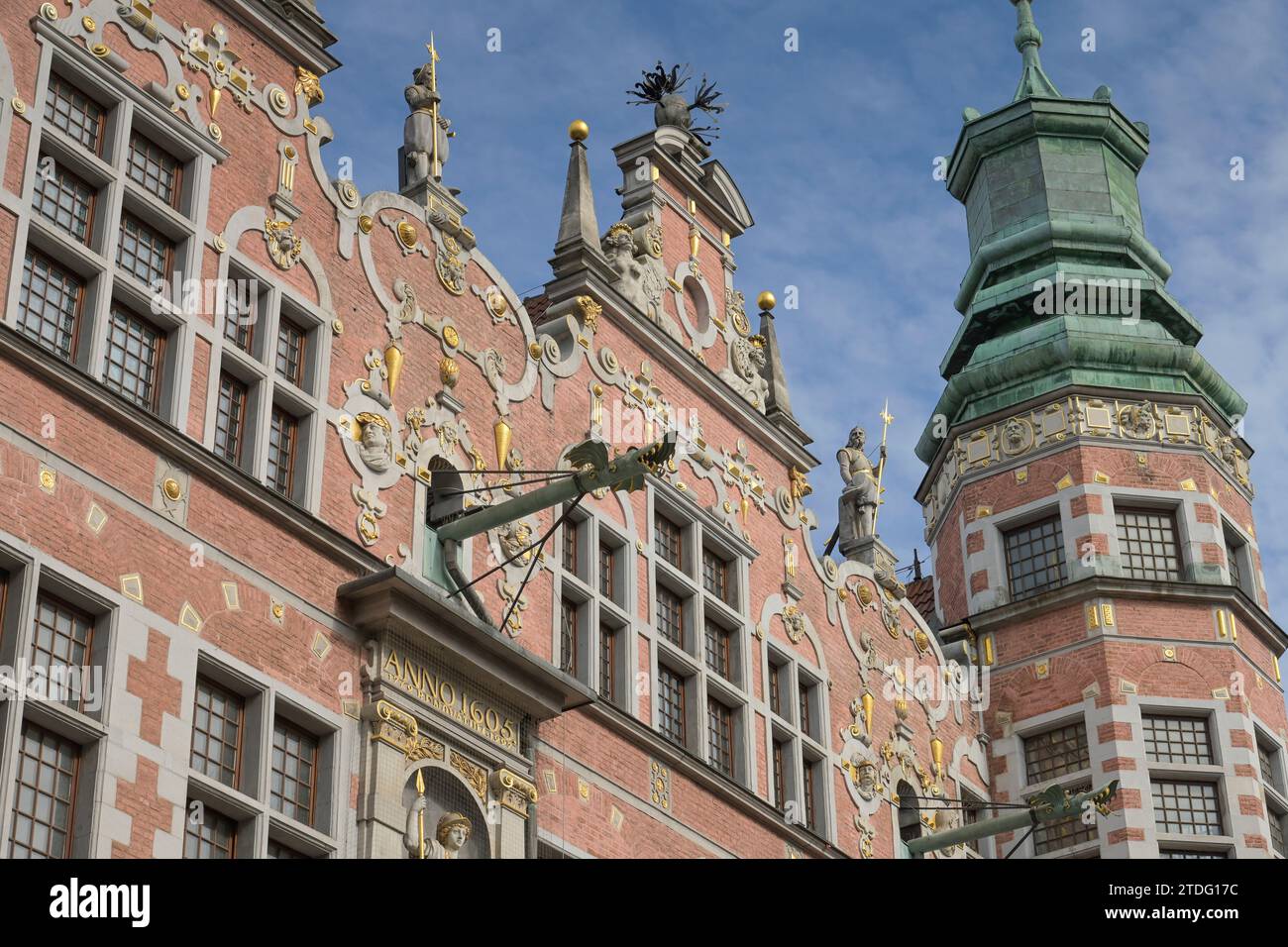 Großes Zeughaus - Wielka Zbrojownia, ul. Piwna, Altstadt, Danzig, Woiwodschaft Pommern, Polen Stockfoto