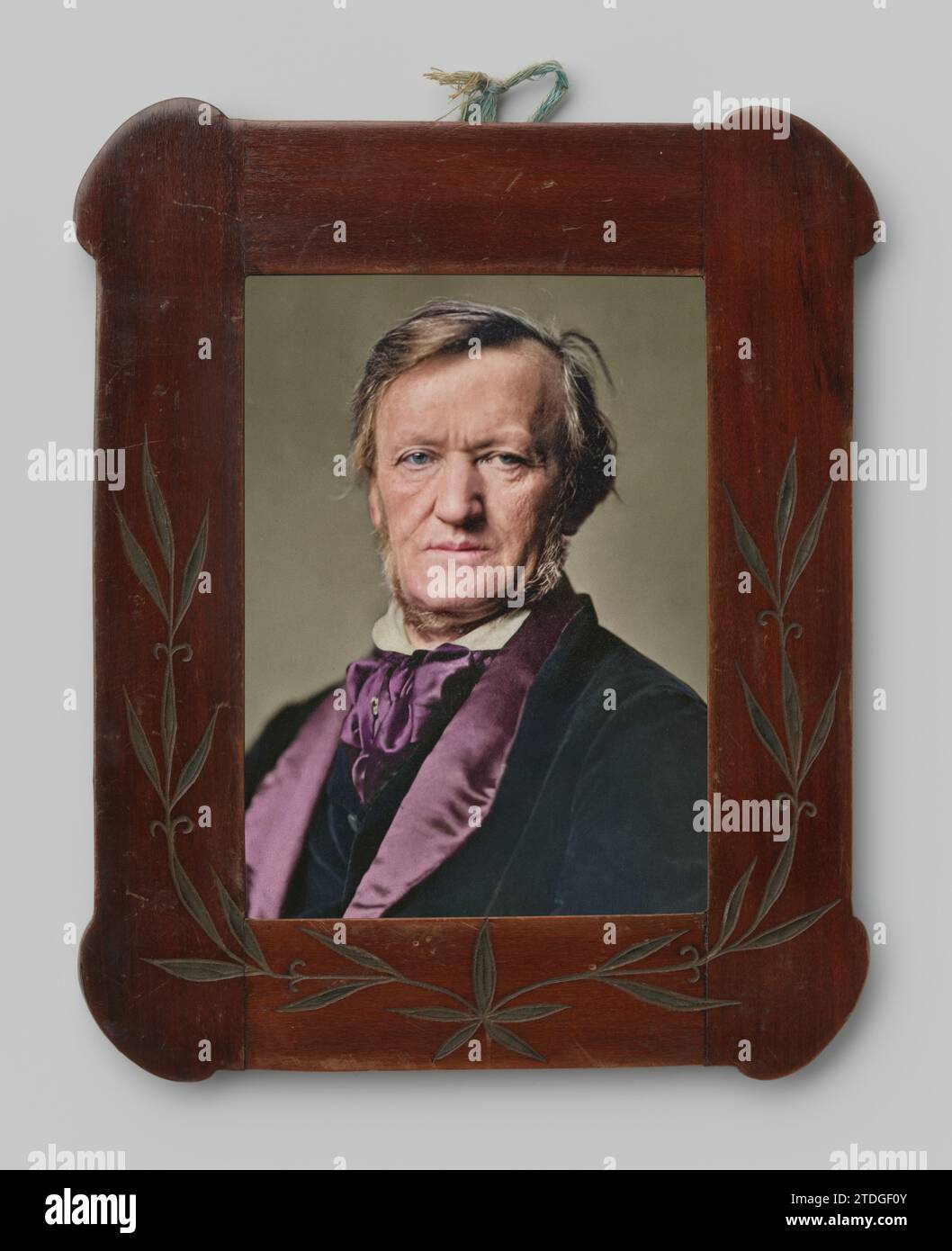 Porträt von Richard Wagner. Jahr: c. 1873 - 1883. Von Franz Hanfstaengl. Stockfoto