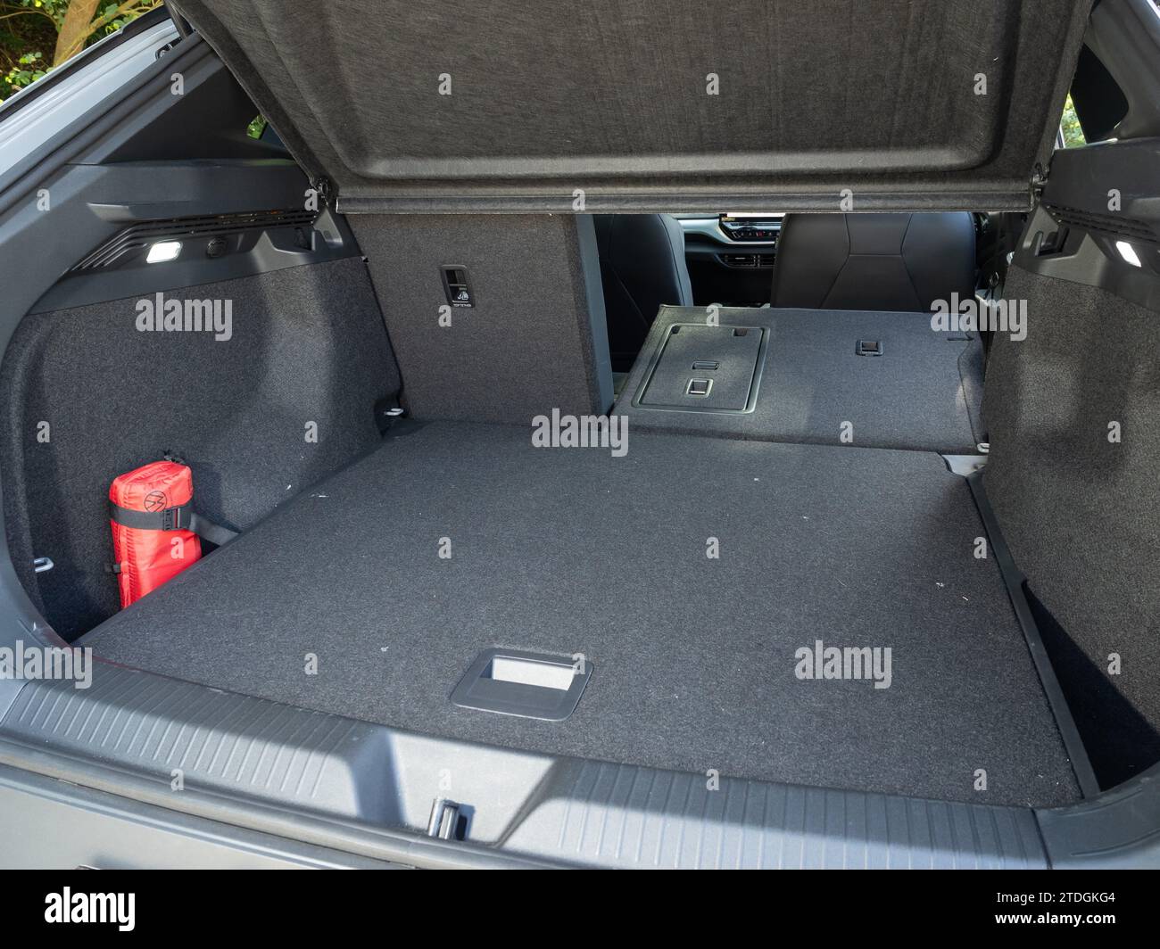 Hongkong, China 1. November 2023 : Volkswagen ID.4 Electric SUV 2023 Boot 1. November 2023 in Hongkong. Stockfoto