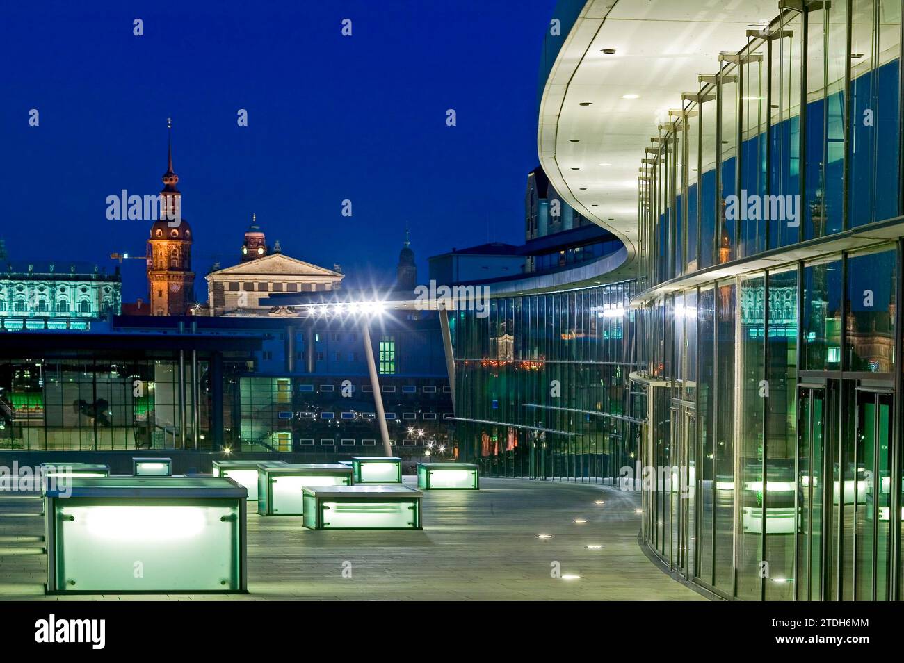 ICD, International Congress Center Dresden Stockfoto