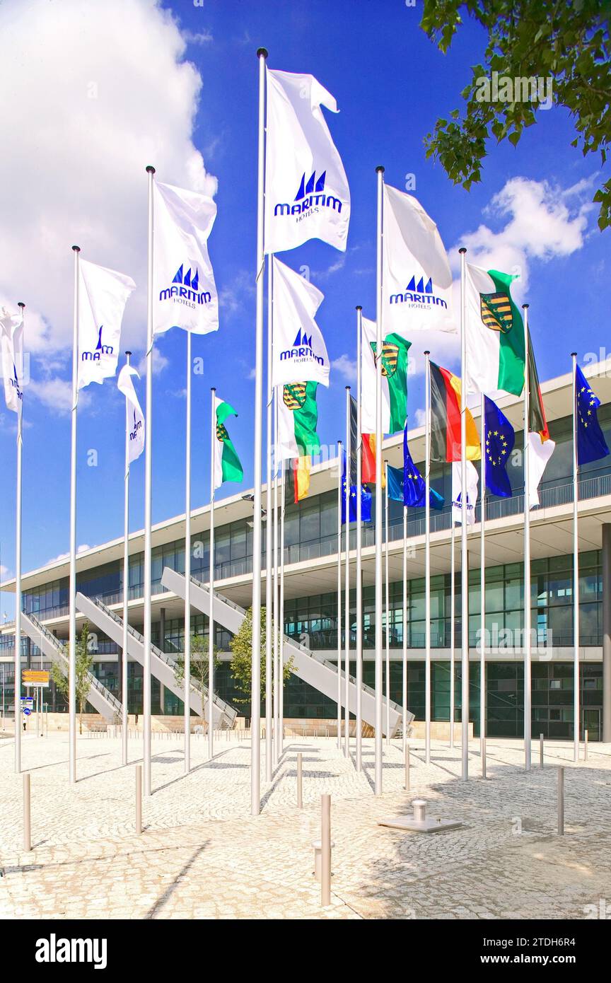 ICD, International Congress Center Dresden Stockfoto