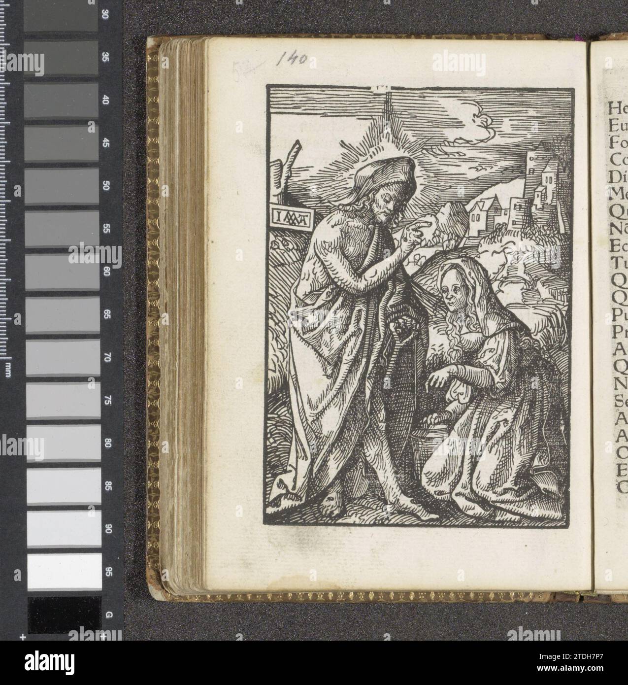 Christus erscheint als Gärtner Maria Magdalena (Noli me Tangere), 1523
