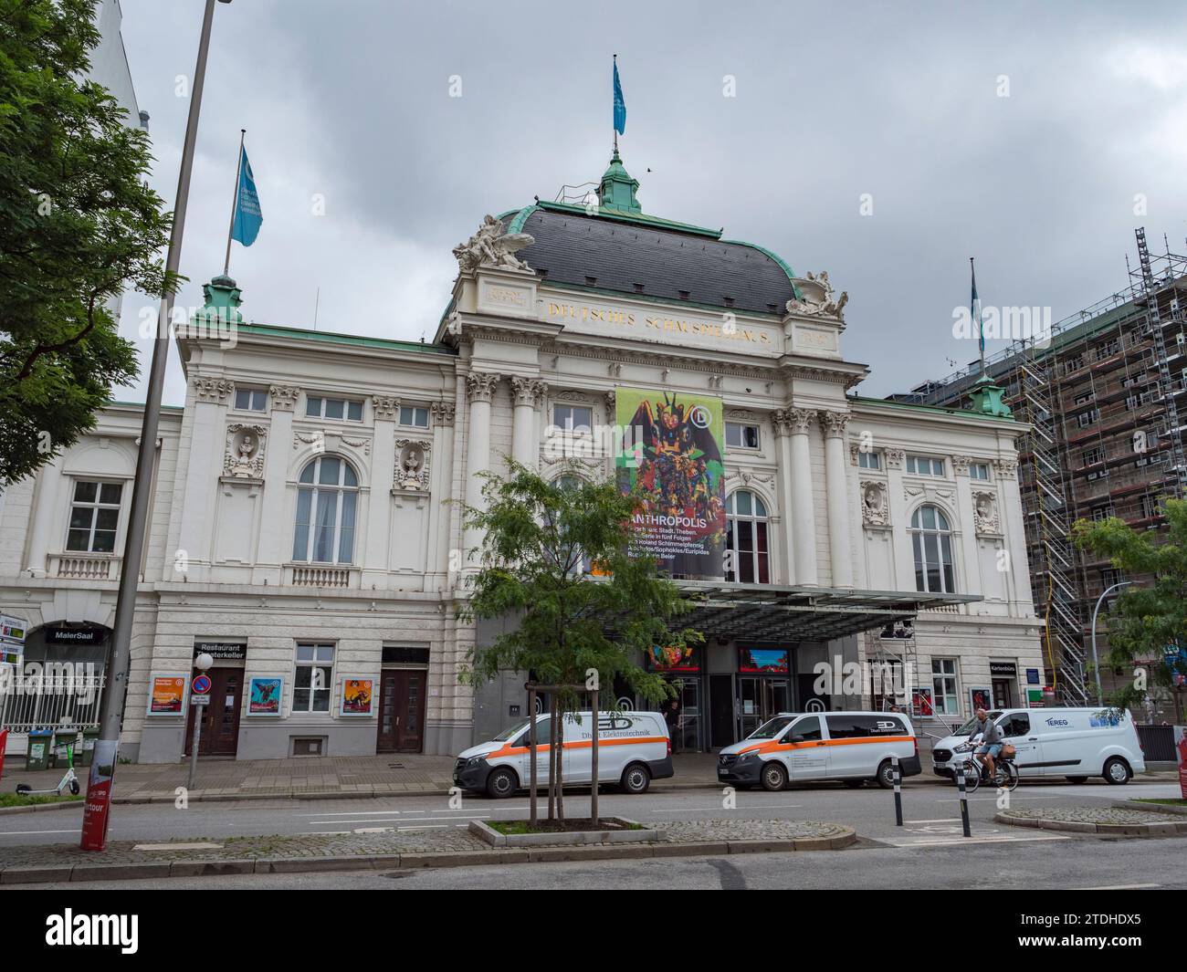 Das Hamburger Schauspielhaus ist ein Theater in der St. Georg Viertel der Stadt Hamburg, Deutschland. Stockfoto