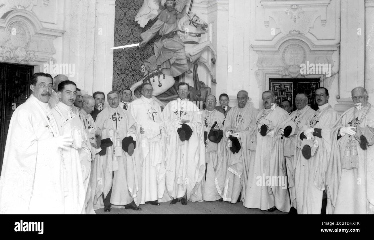 11/09/1922. Madrid. Bei den Kommandeuren von Santiago. Das