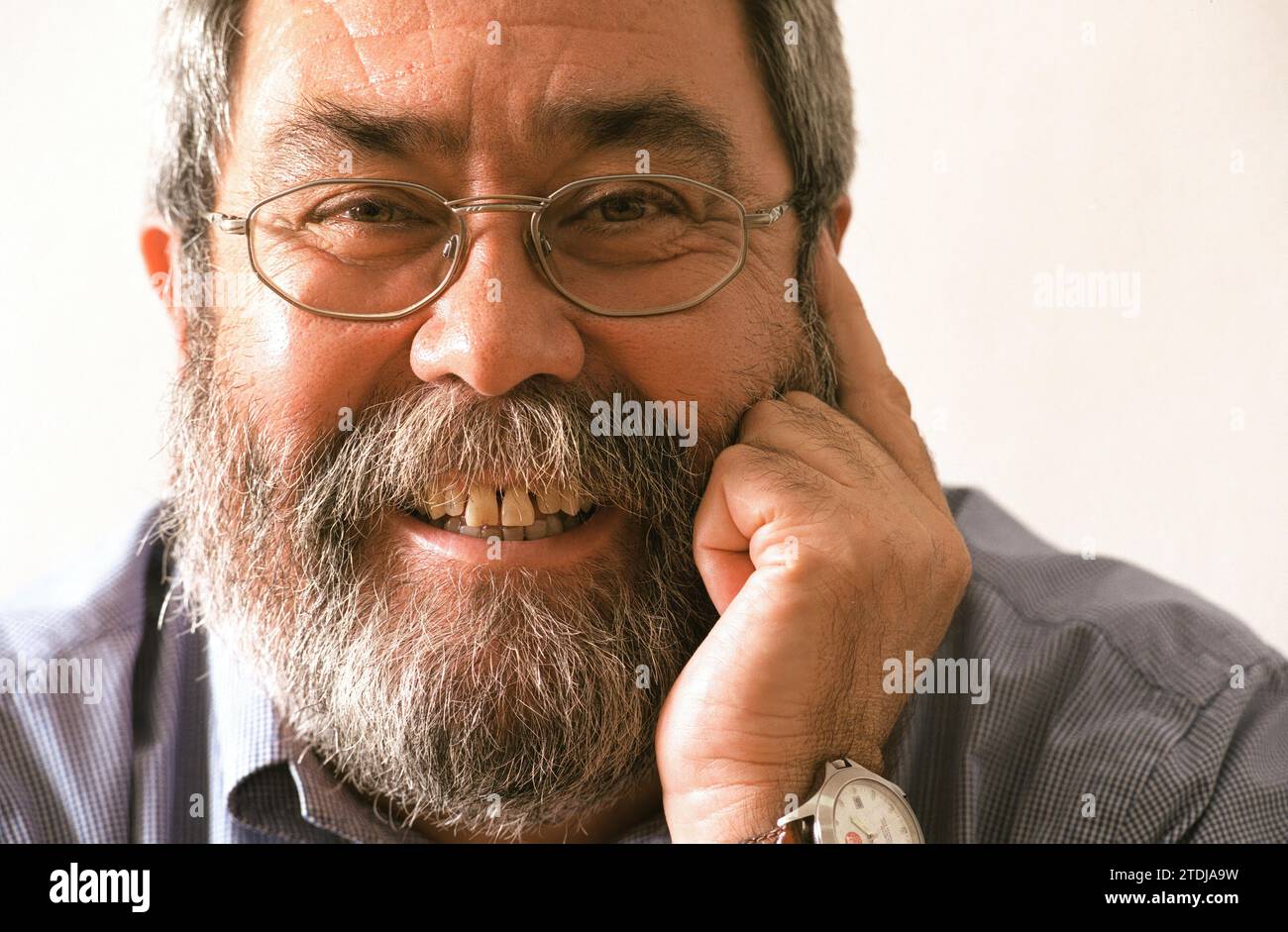 05/22/2003. Madrid, 23.05.03. Cándido Méndez, Generalsekretär der UGT. Foto Gonzalo Cruz. Quelle: Album/Archivo ABC/Gonzalo Cruz Stockfoto