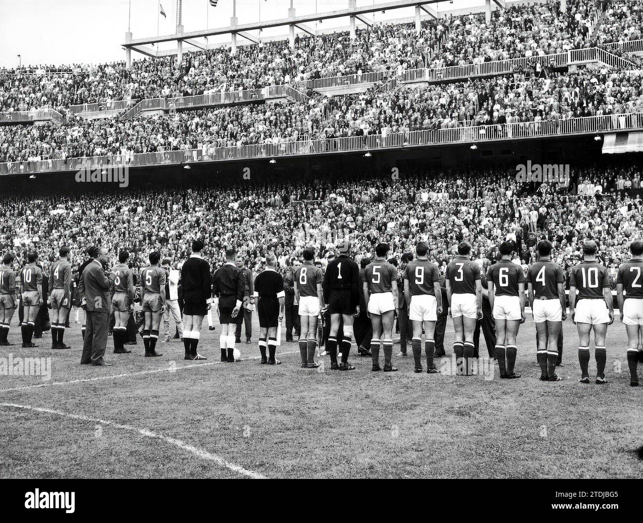 Madrid. 06/21/1964. Finale der FußballEuropameisterschaft zwischen den