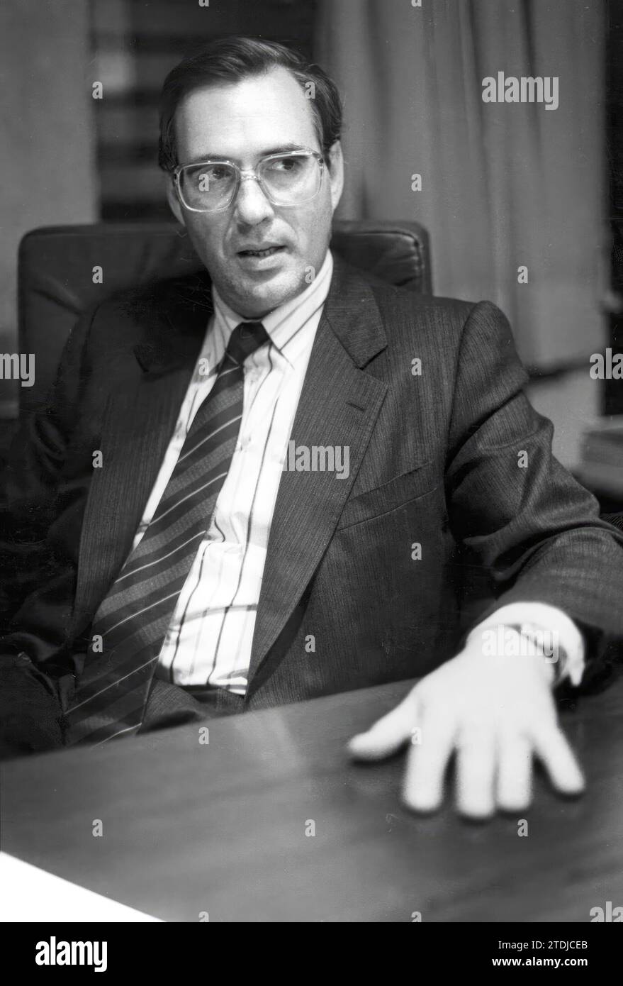 12/31/1991. Barcelona, 02.11.03. José María Vila. Foto von Jordi Romeu.. Archdc. Quelle: Album / Archivo ABC / Jordi Romeu Stockfoto