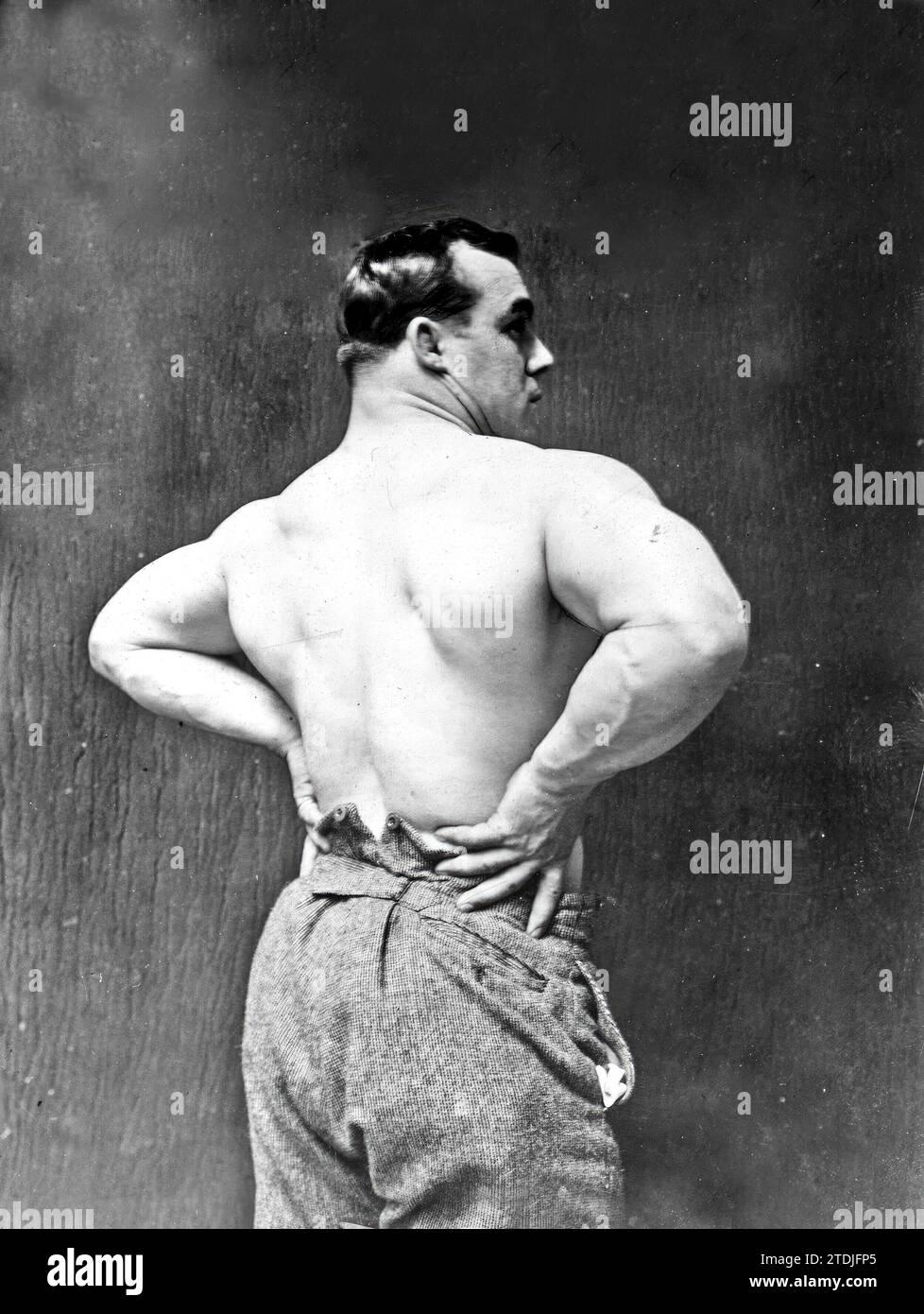 07/31/1912. Greco Roman Wrestling. Der Schweizer Kämpfer aus Riaz, Sieger der Meisterschaft. Quelle: Album / Archivo ABC / Alfonso Sánchez García Alfonso Stockfoto