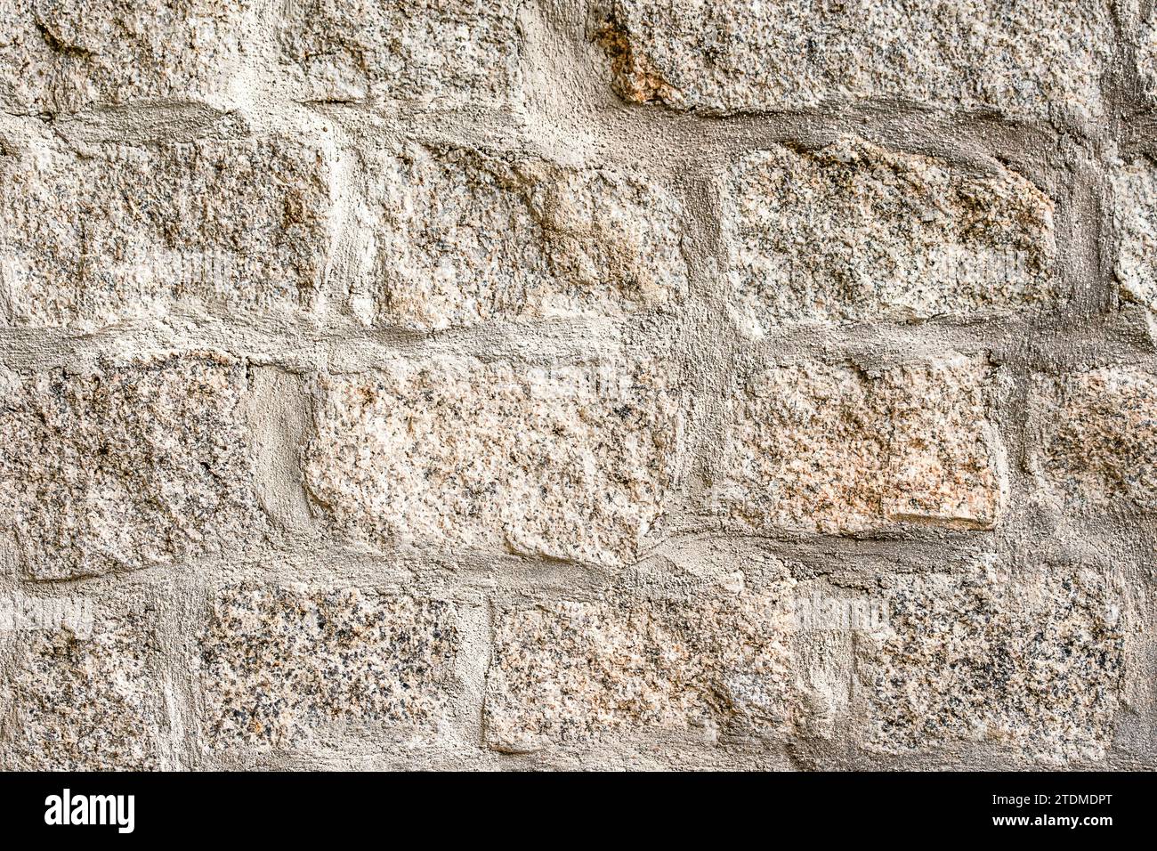 Alte Steinmauer. Alte rustikale Textur Wandhintergrund für Ihre kreative Arbeit Stockfoto
