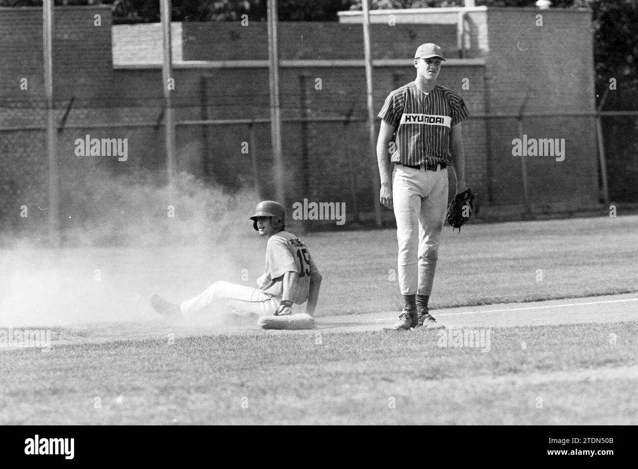 Baseball, Sparks - Pioniers 2, 15-08-1997, Whizgle News from the Past, maßgeschneidert für die Zukunft. Erkunden Sie historische Geschichten, das Image der niederländischen Agentur aus einer modernen Perspektive, die die Lücke zwischen den Ereignissen von gestern und den Erkenntnissen von morgen überbrückt. Eine zeitlose Reise, die die Geschichten prägt, die unsere Zukunft prägen Stockfoto