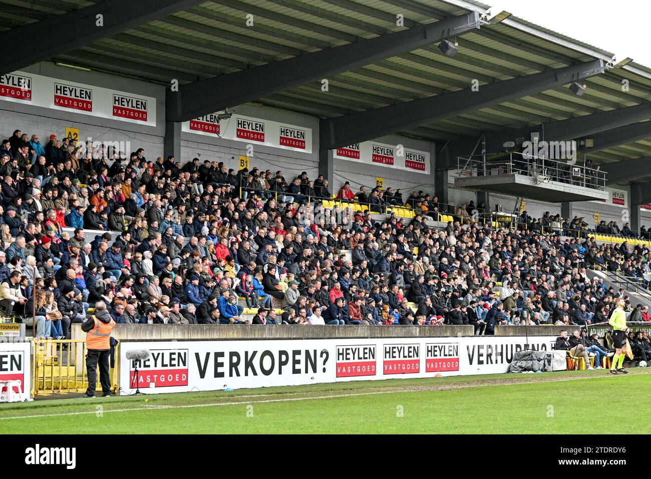 Lier, Belgien. Dezember 2023. Fans und Fans Antwerpens wurden am 6