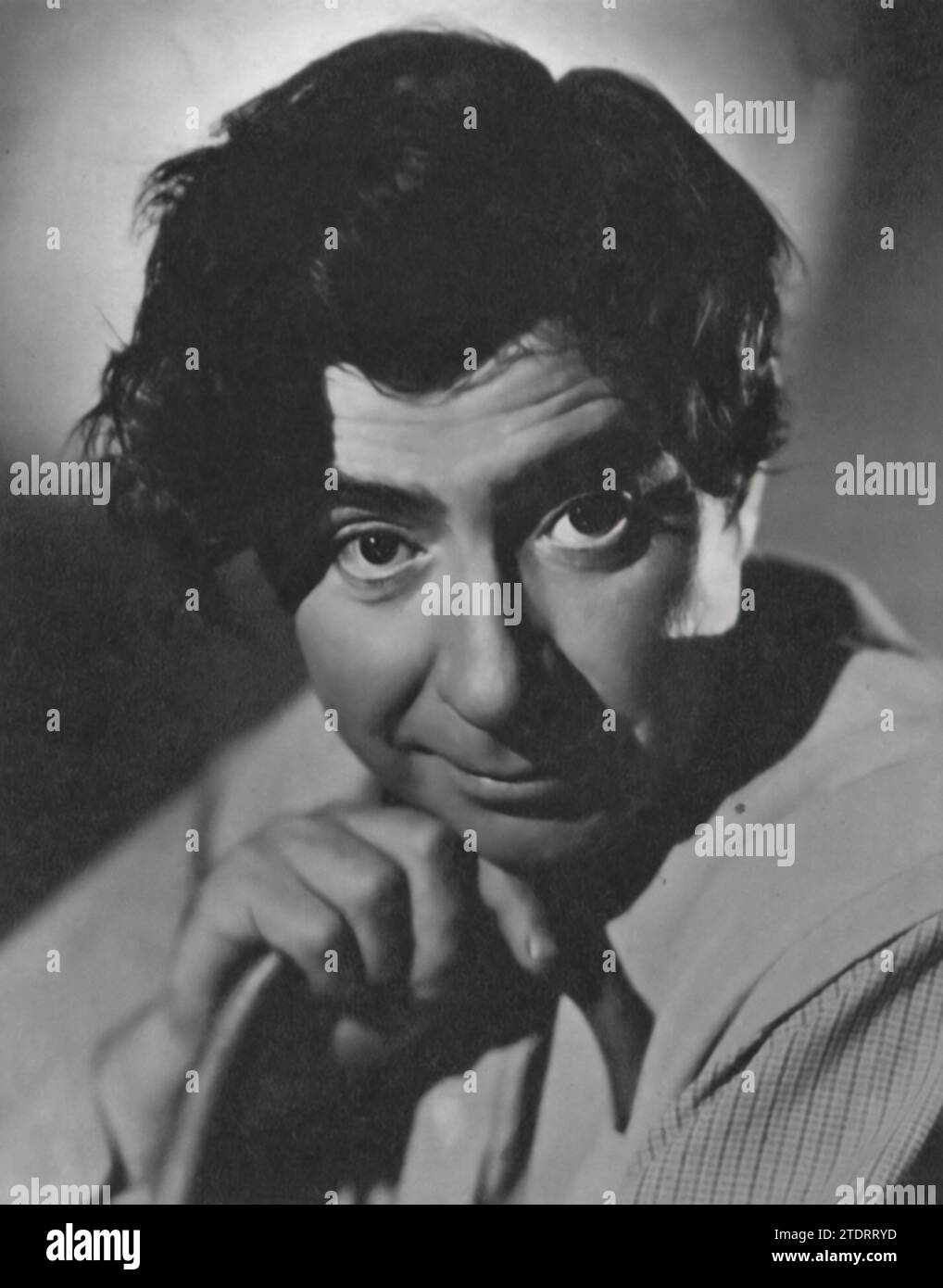 Robert Newton Spielt 1948 Den Film Oliver Twist Von David Lean. In Dieser Klassischen Adaption