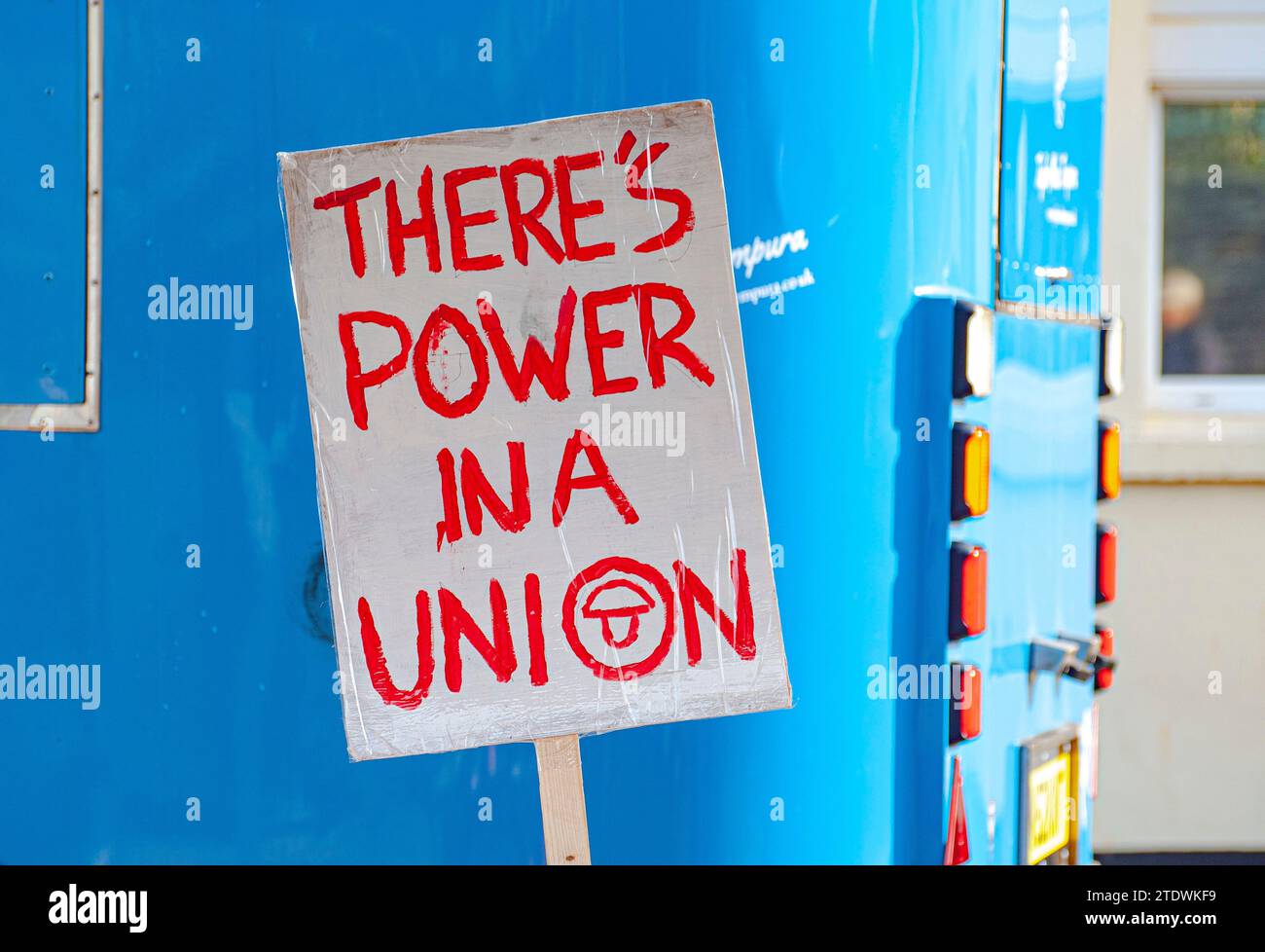 Wohnungsprobleme in Newquay Cornwall. Stockfoto
