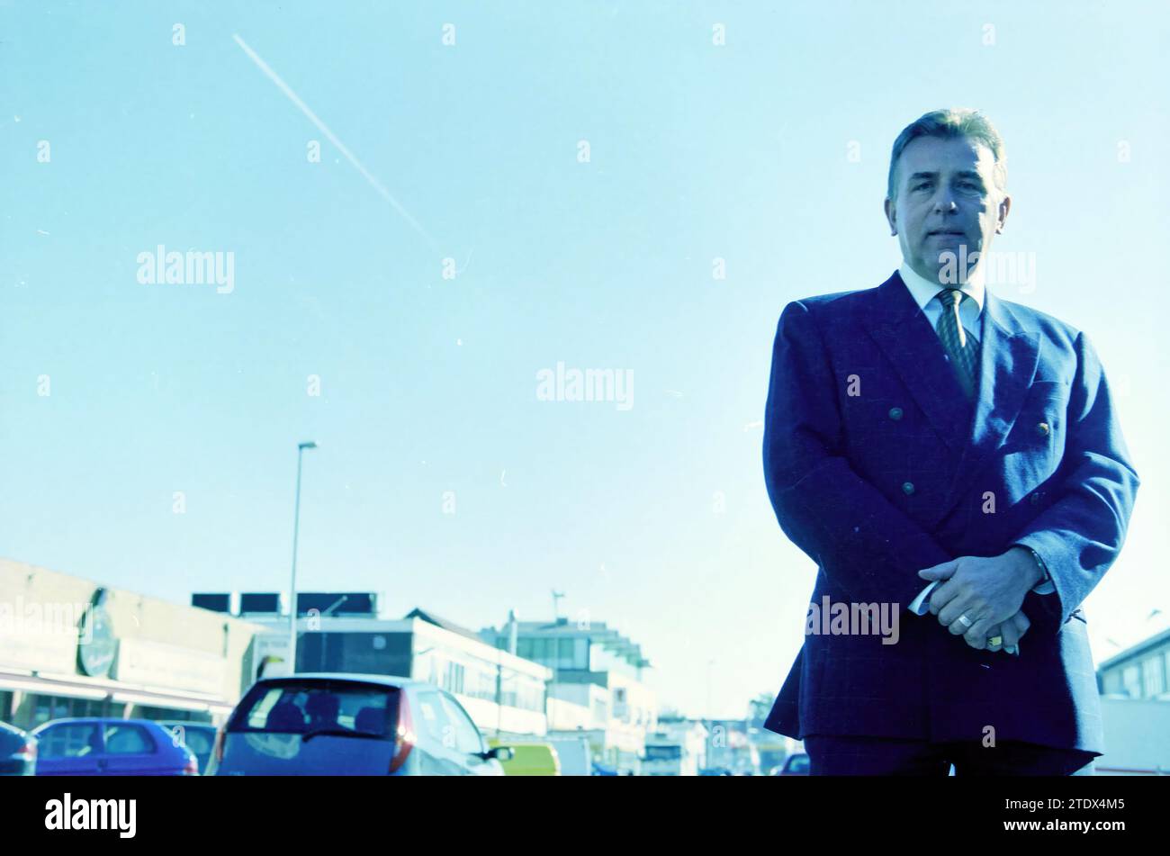 R. Huisman, DFDS Seaways, IJmuiden, IJmuiden, Niederlande, 14-10-2003, Whizgle News aus der Vergangenheit, zugeschnitten auf die Zukunft. Erkunden Sie historische Geschichten, das Image der niederländischen Agentur aus einer modernen Perspektive, die die Lücke zwischen den Ereignissen von gestern und den Erkenntnissen von morgen überbrückt. Eine zeitlose Reise, die die Geschichten prägt, die unsere Zukunft prägen Stockfoto