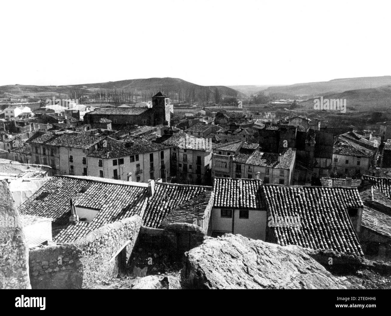 11/08/1974. Teilbetrachtung von Orihuela del Tremedal (Teruel). Quelle: Album / Archivo ABC / Luis Alonso Stockfoto