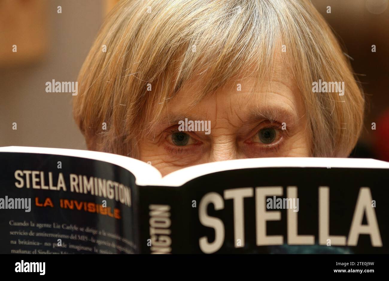 Madrid, 26.01.2009. Interview mit Stella Rimington, Autorin des Buches „The Invisible“. Foto: Ernesto Agudo ARCHDC. Quelle: Album/Archivo ABC/Ernesto Agudo Stockfoto