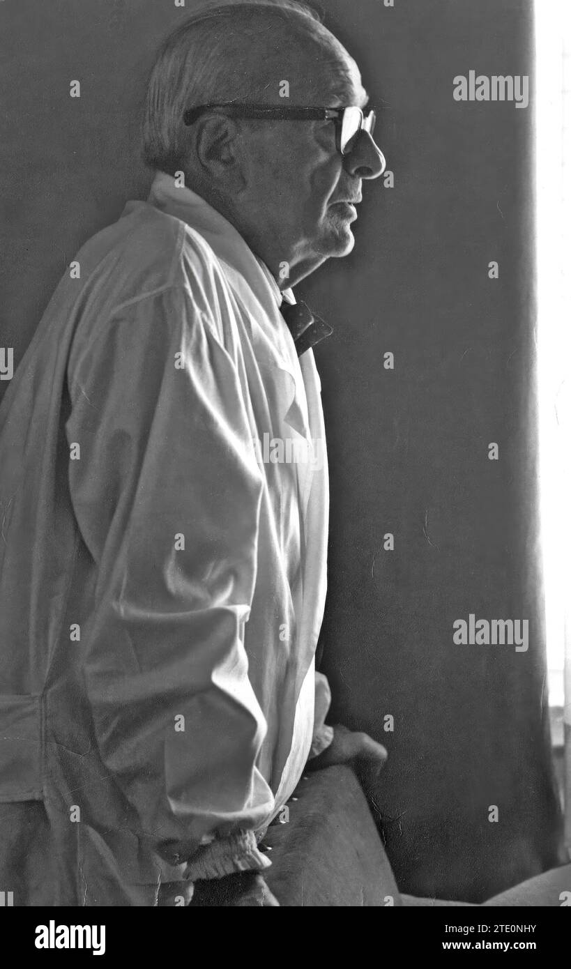 12/31/1959. Dr. Carlos Jiménez Díaz auf einem Foto aus den 1960er