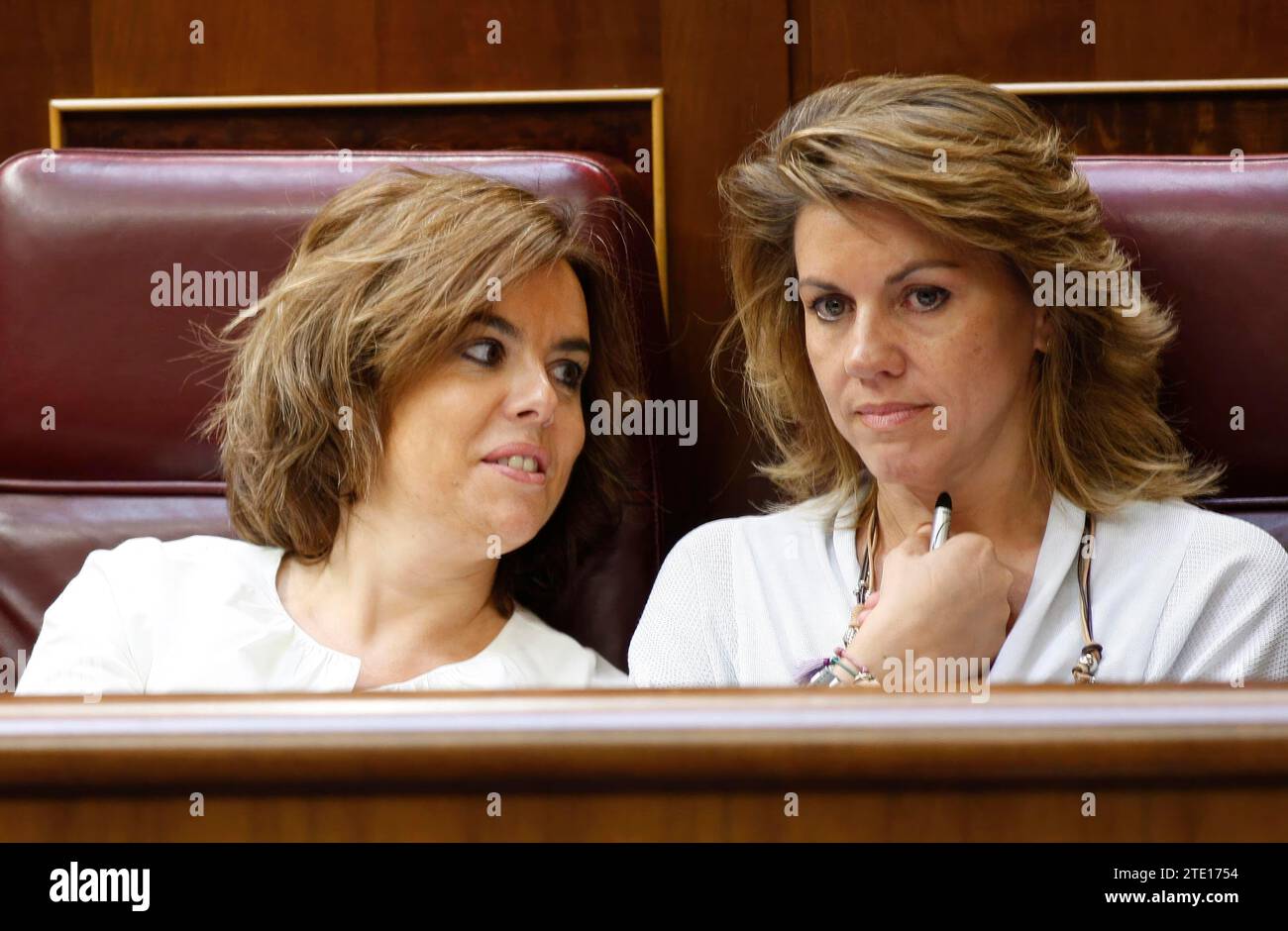 Madrid, 14. Juli 2010. Debatte über die Lage der Nation. Beitrag von Jose Luis Rodriguez Zapatero. Foto: Ignacio Gil..... Archdc. Quelle: Album / Archivo ABC / Ignacio Gil Stockfoto