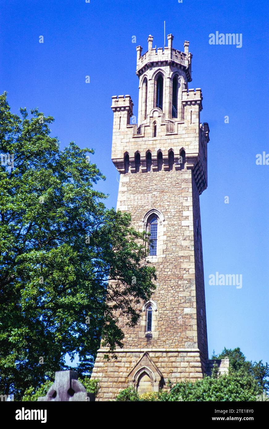 Victoria Tower, St. Peter Port, Guernsey, Kanalinsel, Großbritannien, Juni 1974 Stockfoto
