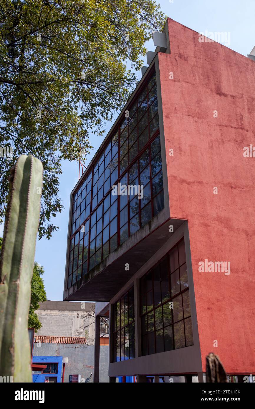 Museo Casa; Estudio, Diego Rivera und Frida Kahlo Studio and House in Mexico City, Mexiko Stockfoto