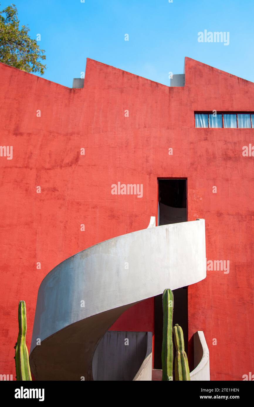 Museo Casa; Estudio, Diego Rivera und Frida Kahlo Studio and House in Mexico City, Mexiko Stockfoto