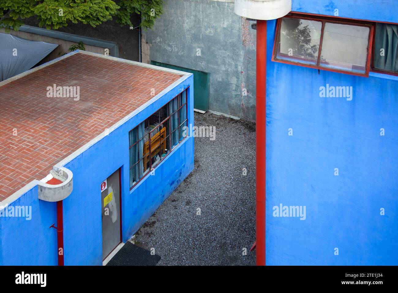 Museo Casa; Estudio, Diego Rivera und Frida Kahlo Studio and House in Mexico City, Mexiko Stockfoto