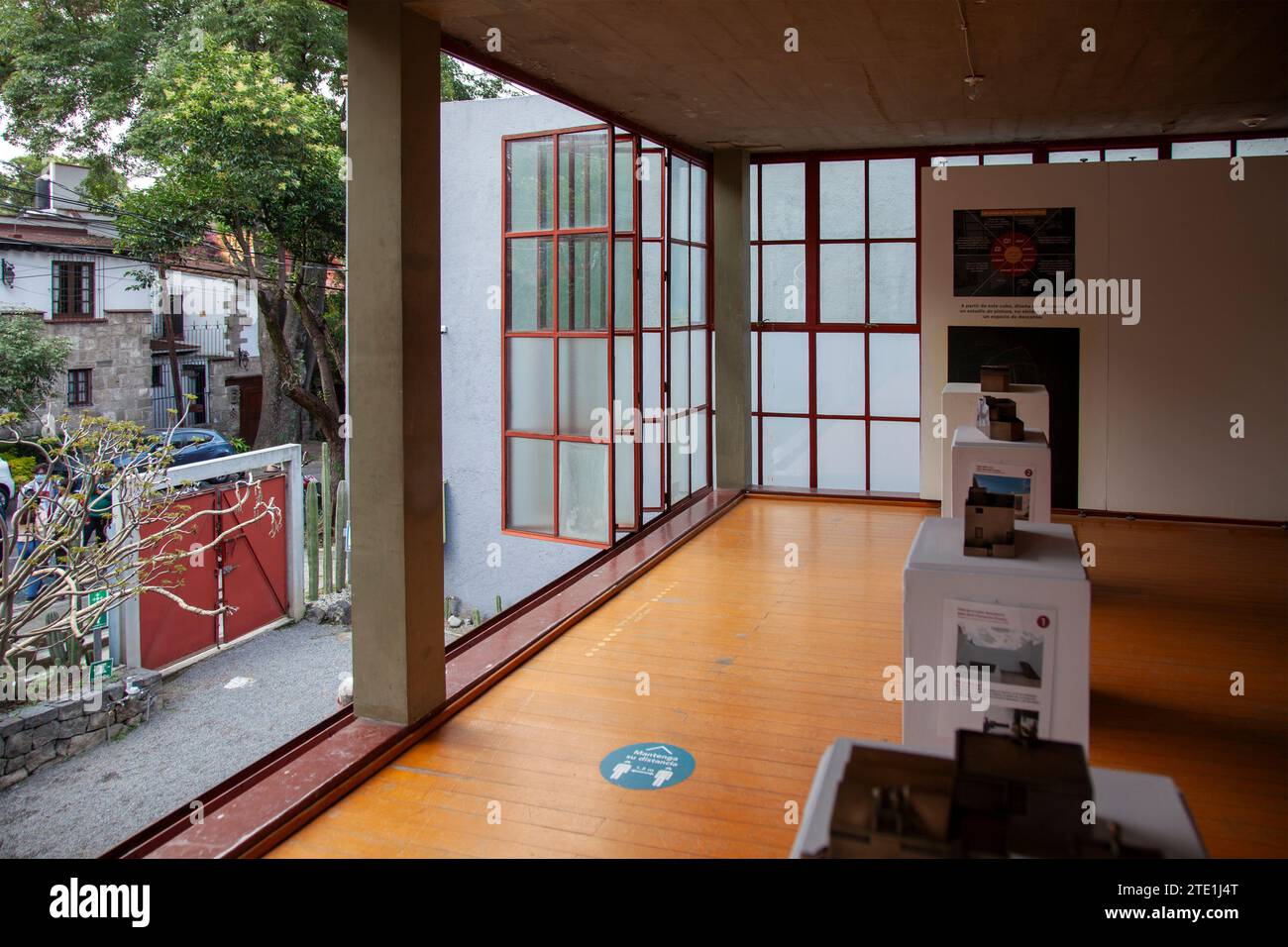 Museo Casa; Estudio, Diego Rivera und Frida Kahlo Studio and House in Mexico City, Mexiko Stockfoto
