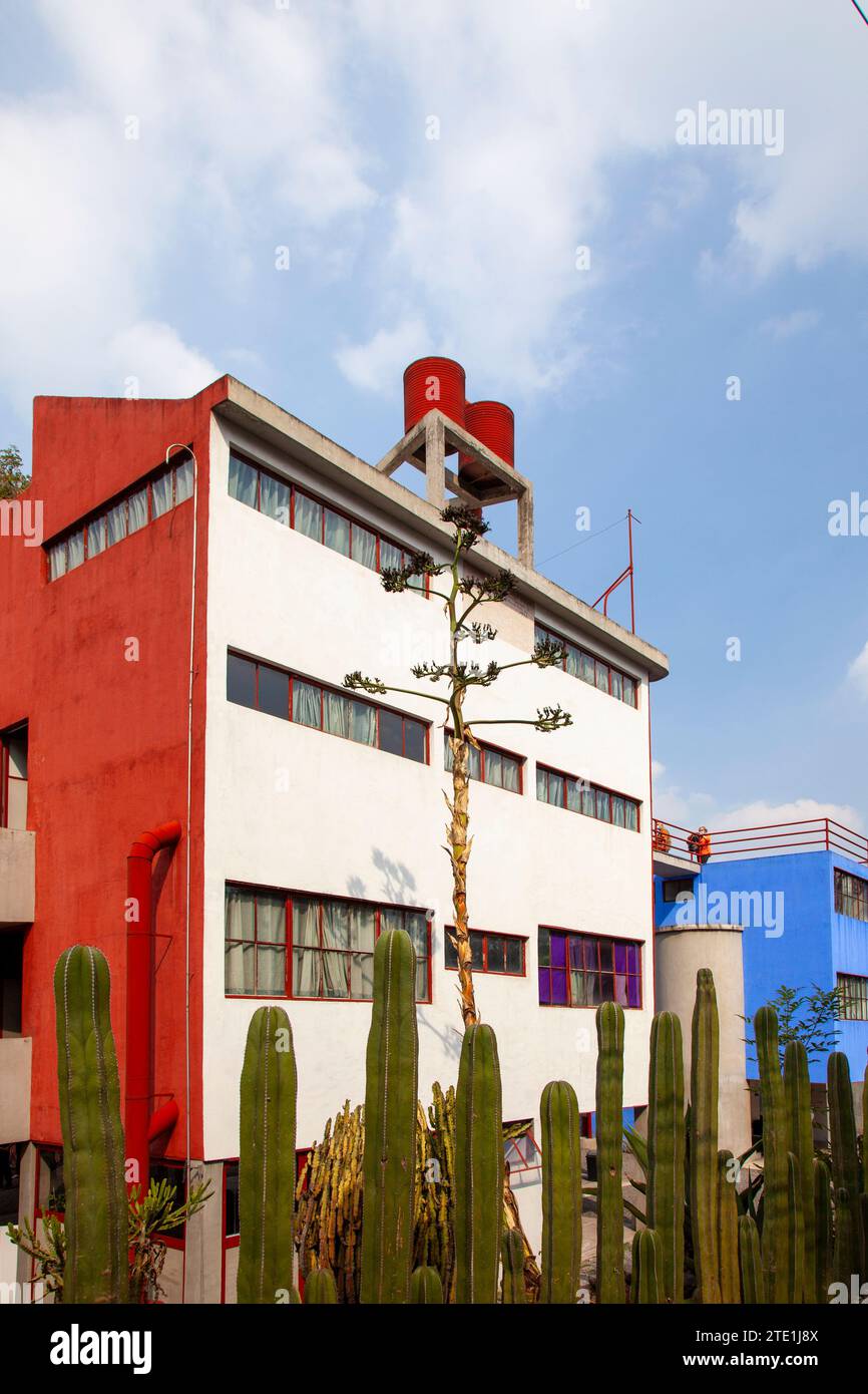 Museo Casa; Estudio, Diego Rivera und Frida Kahlo Studio and House in Mexico City, Mexiko Stockfoto