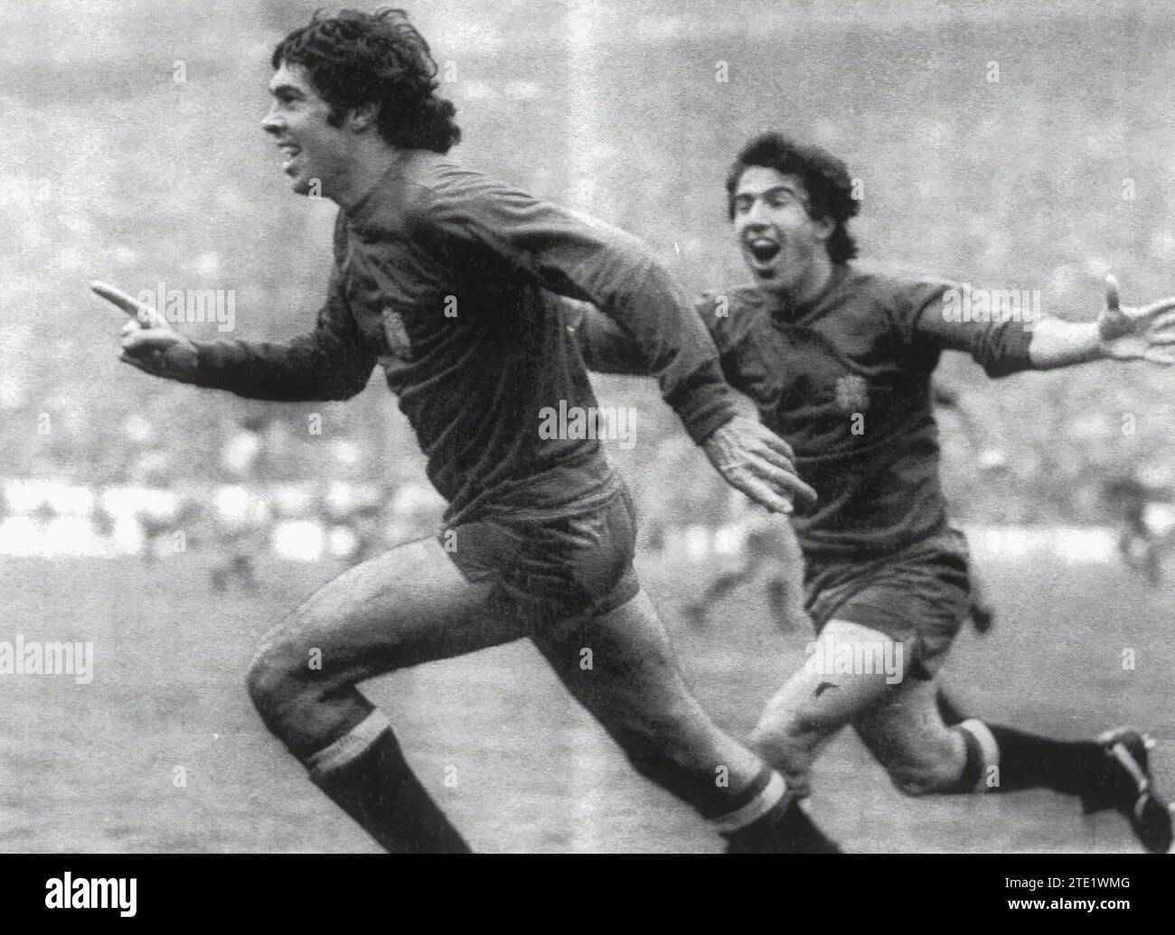 Belgrad (Jugoslawien), 11/30/1977. Qualifikationsspiel zur