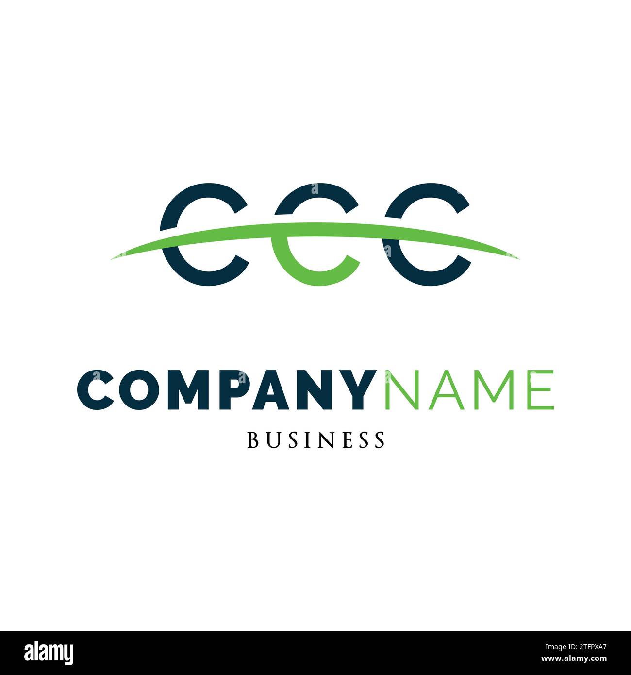 Designvorlage für Anfangsbuchstaben CCC Icon Logo Stock Vektor