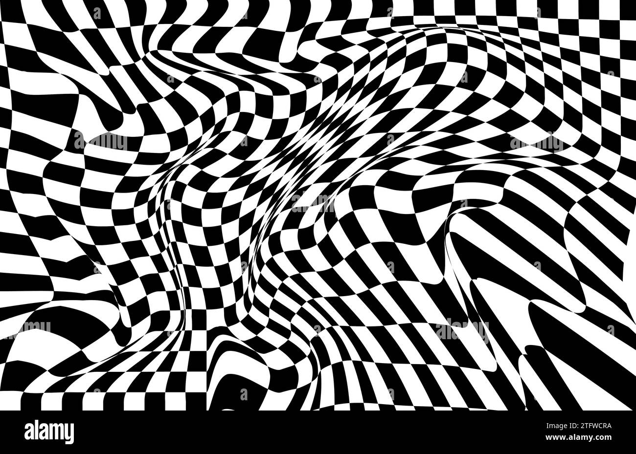 ABSTRAKTER GRAFISCHER HINTERGRUND IN SCHWARZ-WEISS Stock Vektor