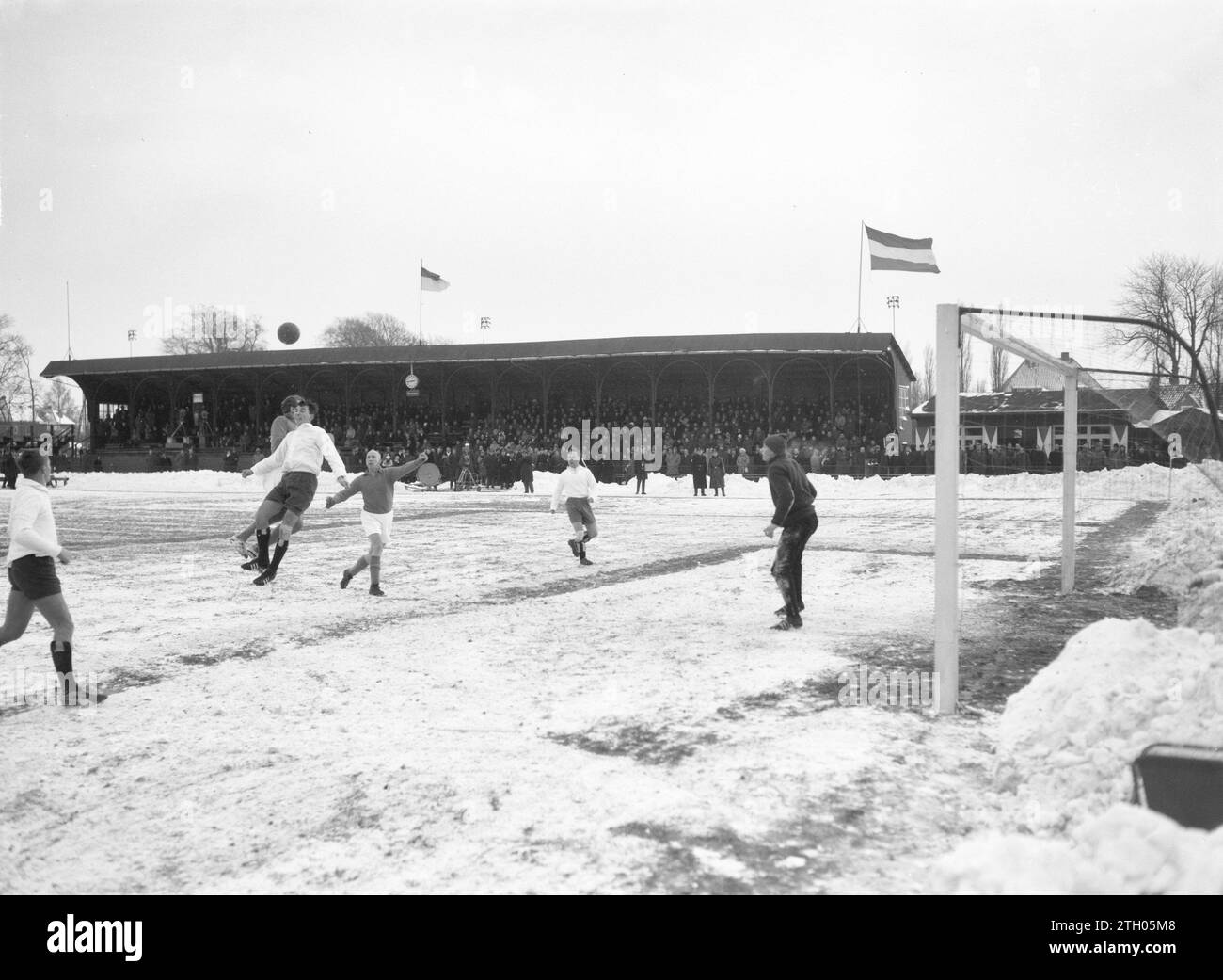 KHFC gegen Old Internationals, Spielzeit ca. 1963 Stockfoto