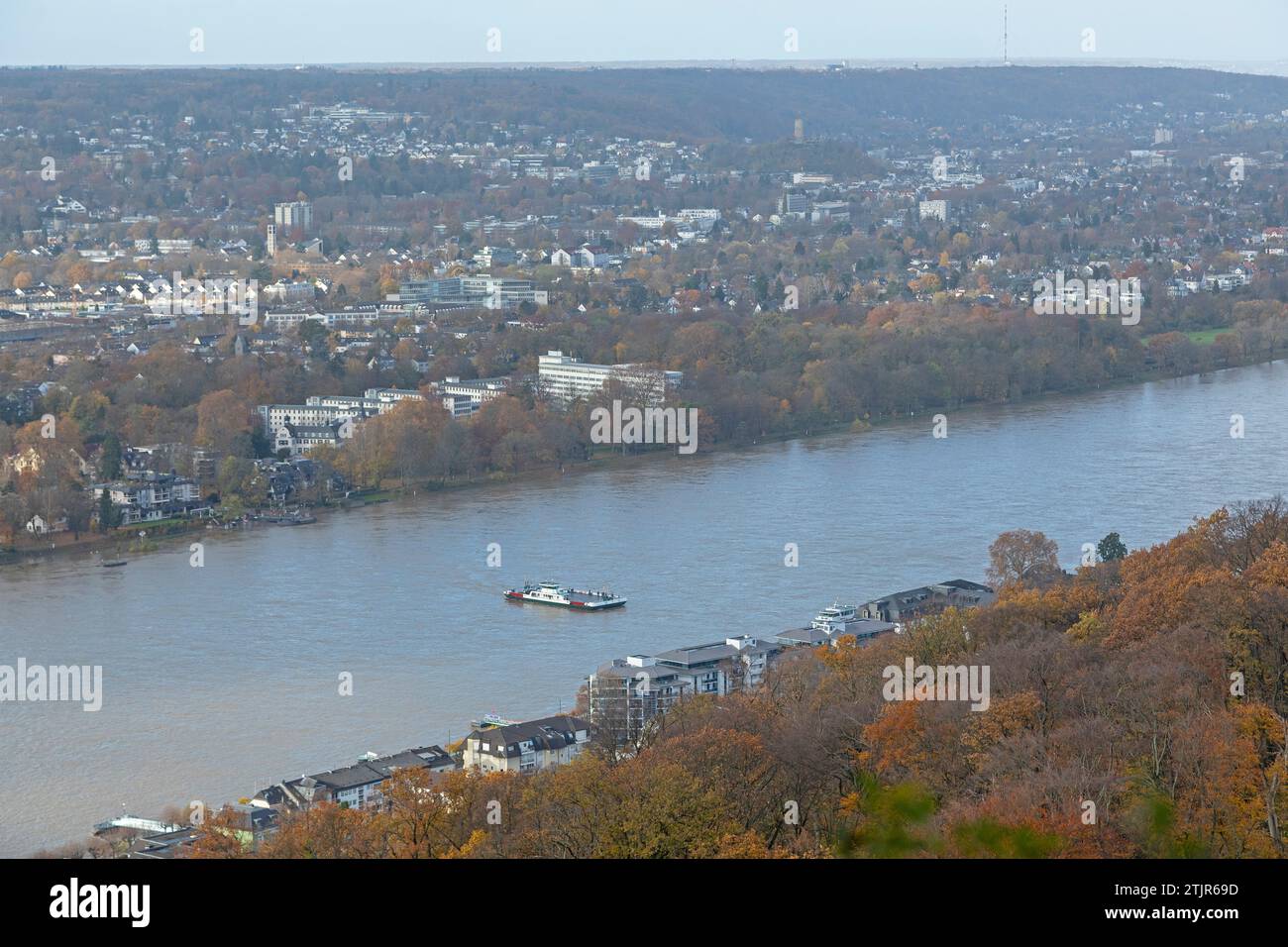 Rheinfähre, Königswinter, Nordrhein-Westfalen, Deutschland Stockfoto