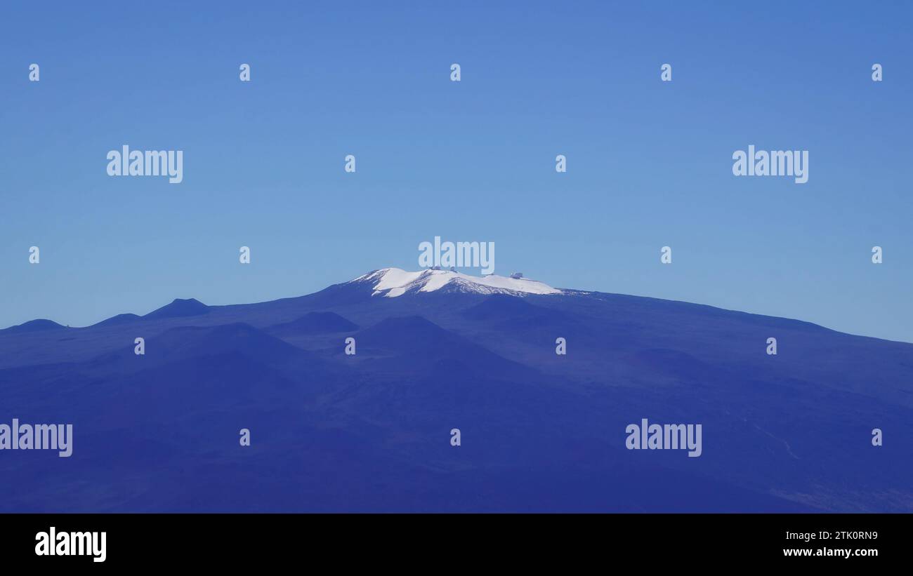 Mauna Kea, Vulkan auf Hawaii Stockfoto