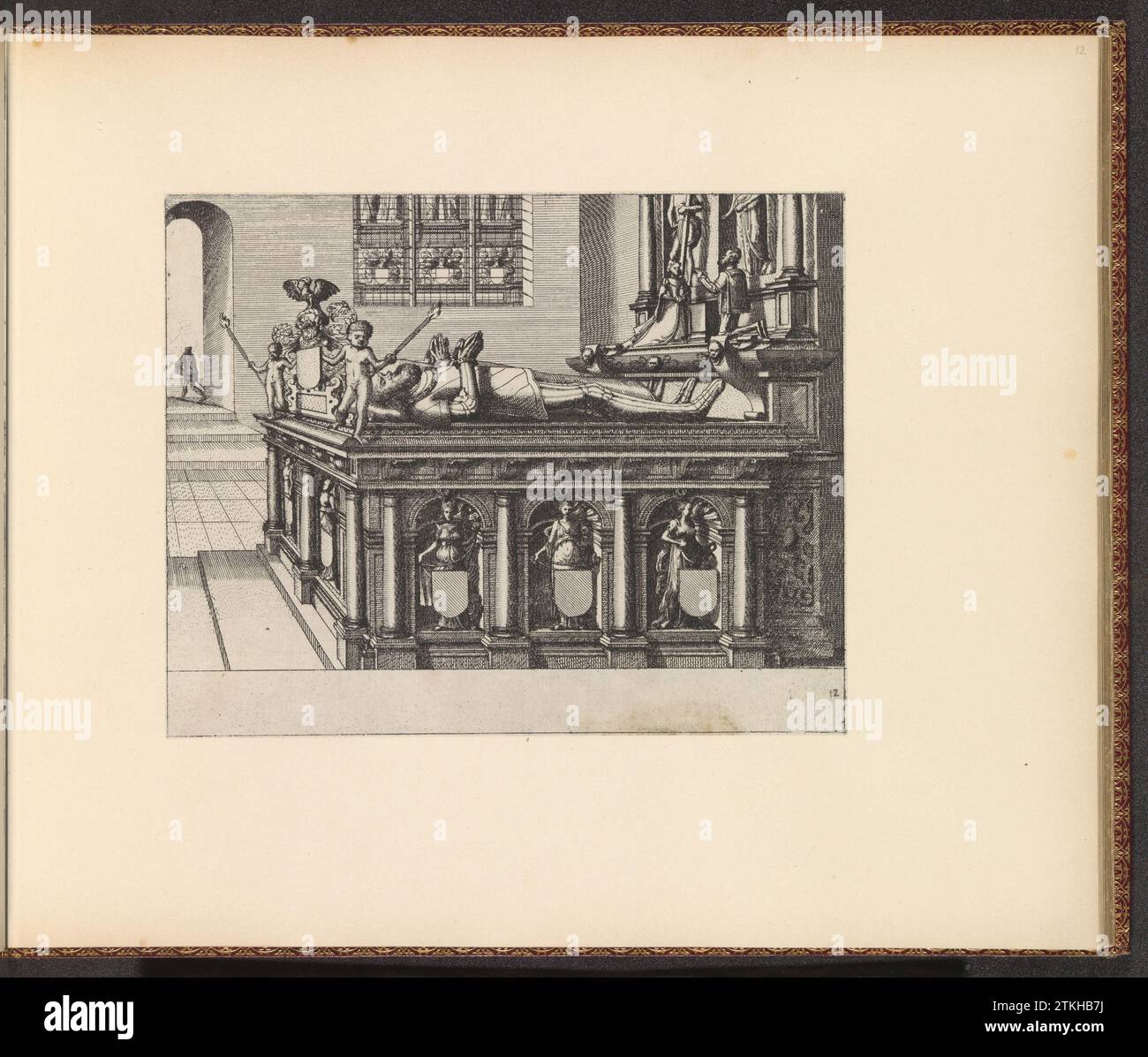 Grabdenkmal für ein Paar, 1563 Grafendenkmal mit den Bildern einer