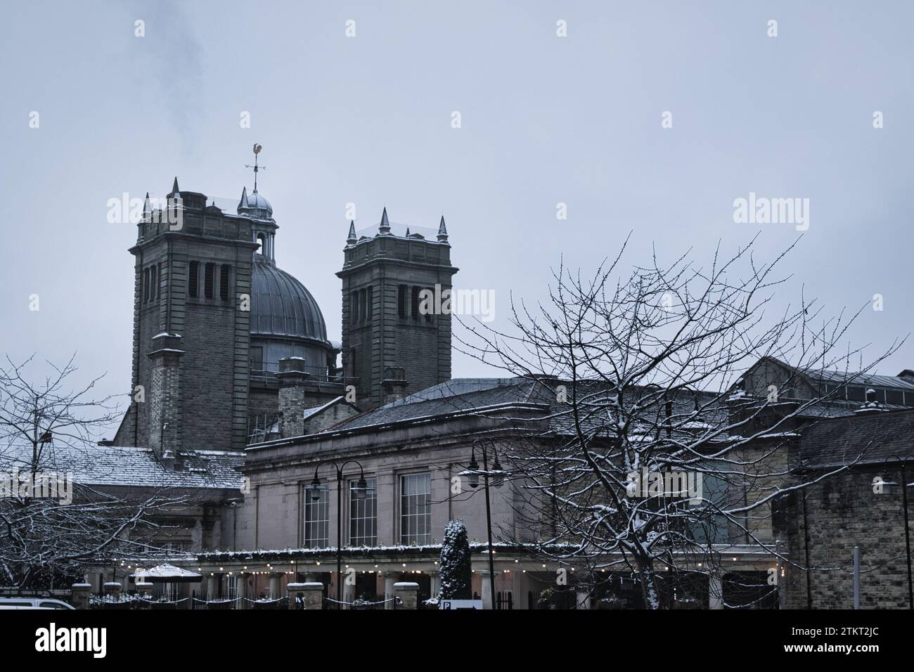 Wunderschöne Aufnahmen, die während des Winters in Harrogate aufgenommen wurden Stockfoto Wunderschöne Aufnahmen, die während des Winters in Harrogate aufgenommen wurden Stockfoto