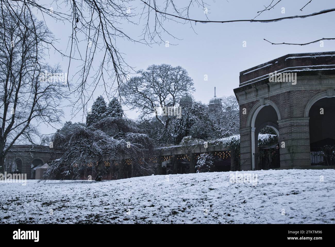 Wunderschöne Aufnahmen, die während des Winters in Harrogate aufgenommen wurden Stockfoto Wunderschöne Aufnahmen, die während des Winters in Harrogate aufgenommen wurden Stockfoto