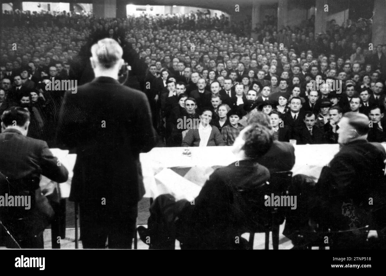 01/16/1938. Arbeit des tschechoslowakischen Hilfsausschusses