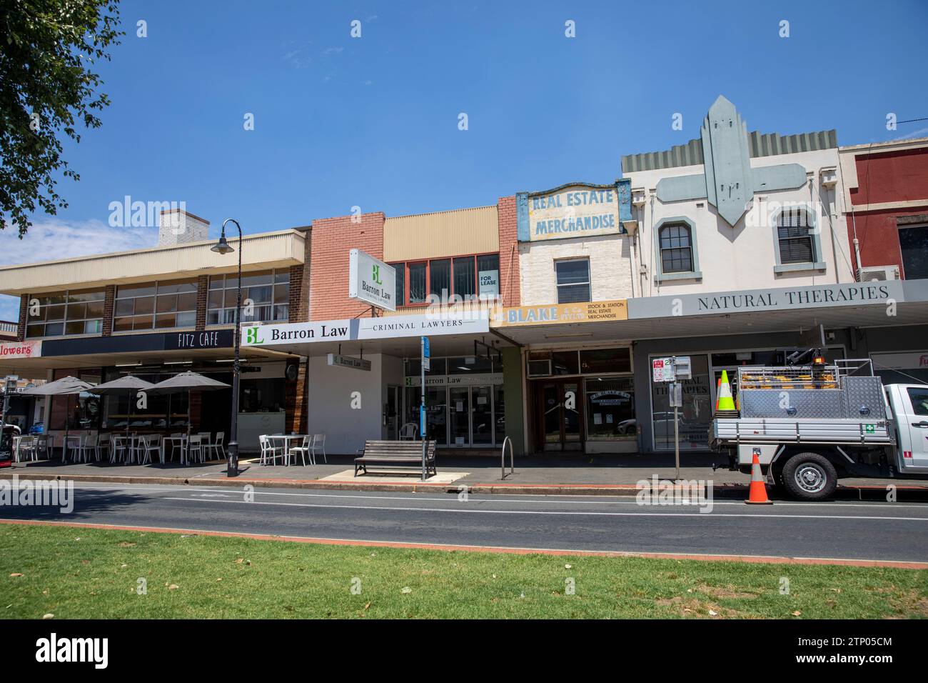 Wagga Wagga City Centre, australische Stadt in New South Wales, 2023 Stockfoto