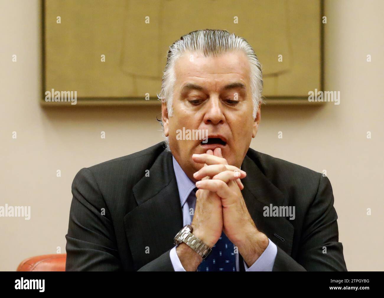 Madrid, 26.06.2017. Luis Bárcenas erscheint in der