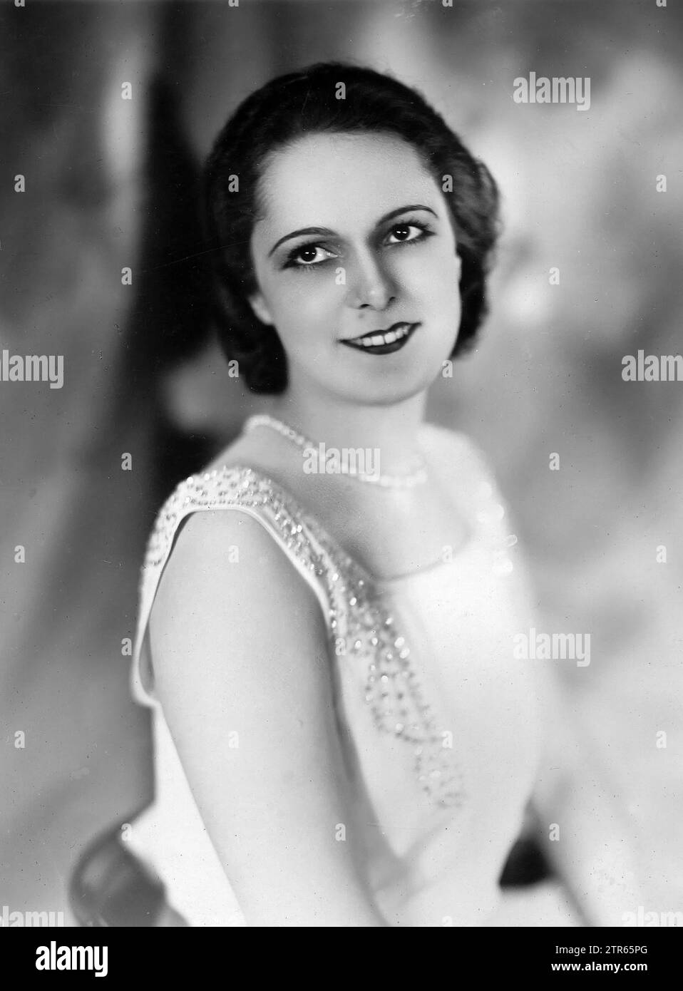 Yvette Labrousse wurde 1930 zur Miss France gewählt. Quelle: Album/Archivo ABC Stockfoto