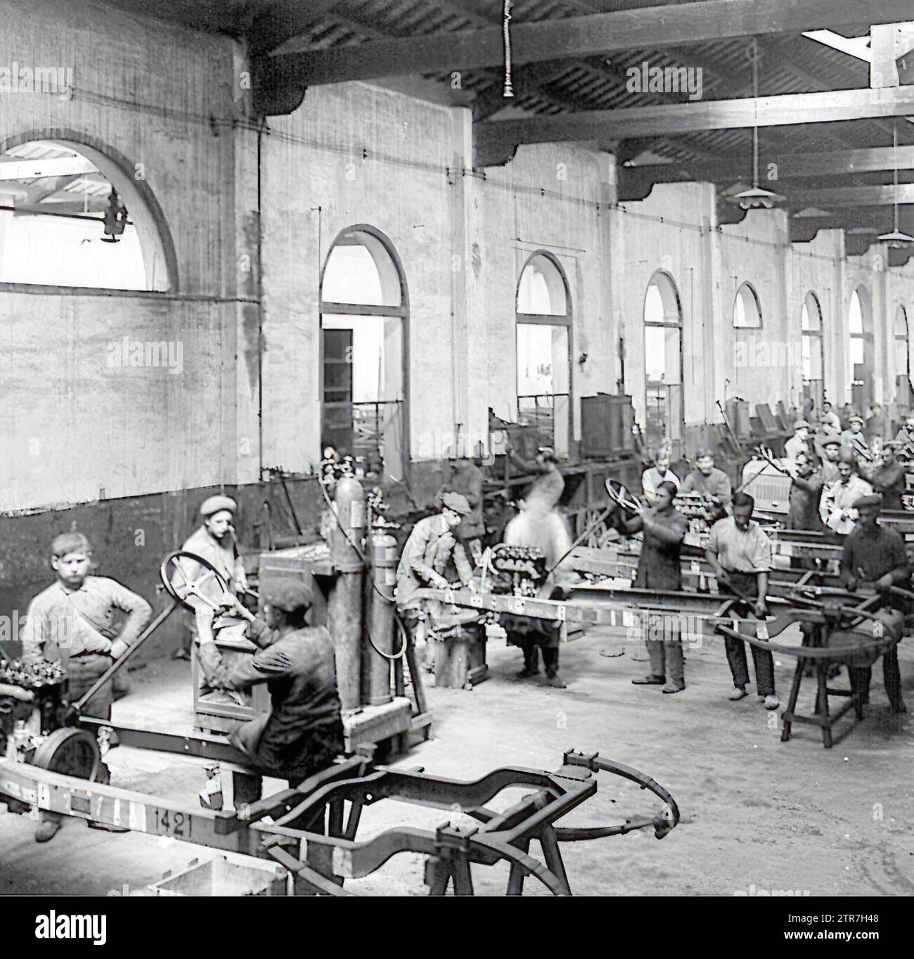 12/31/1909. Schweizer Automobilfabrik Hispano. Quelle: Album/Archivo ABC Stockfoto