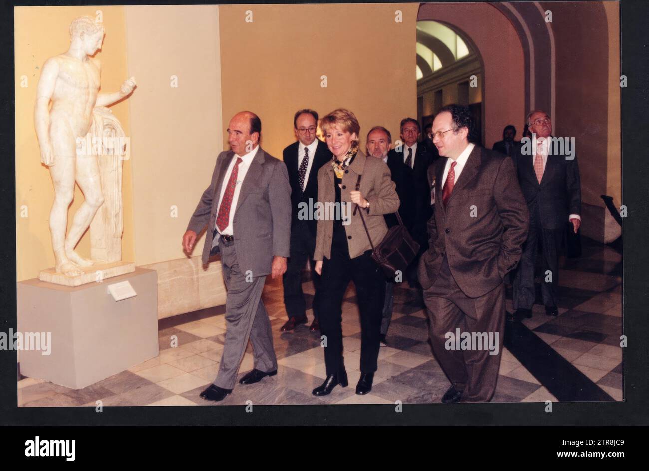 01/19/1998. Die botin Stiftung wird 13 Skulpturen der Wiese restaurieren. Quelle: Album / Archivo ABC / Jaime García Stockfoto