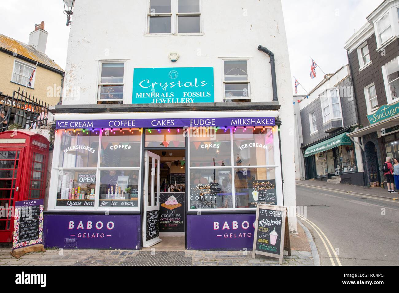 Lyme Regis Dorset Stockfoto